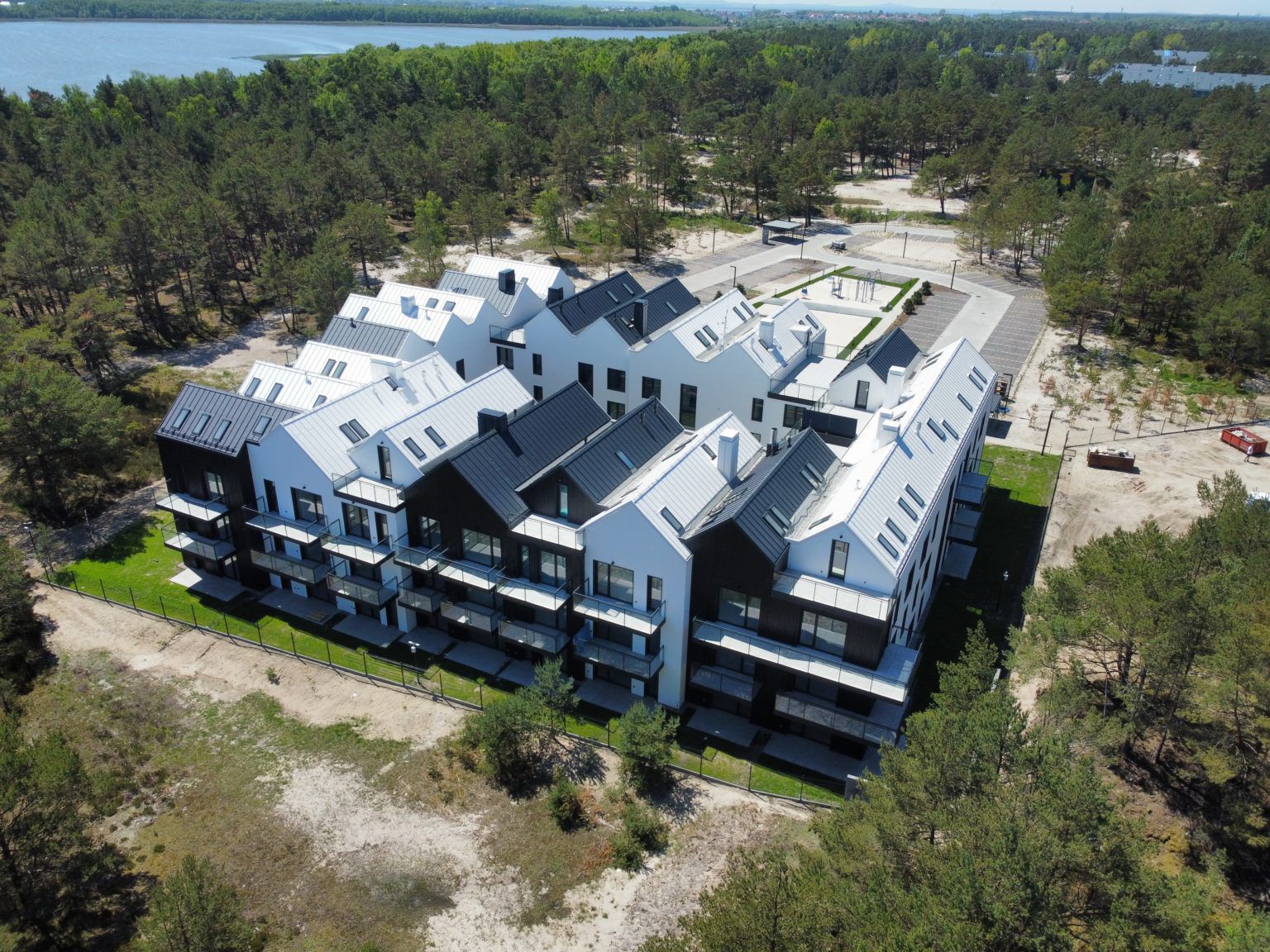 Bois en façade avec protection NRO